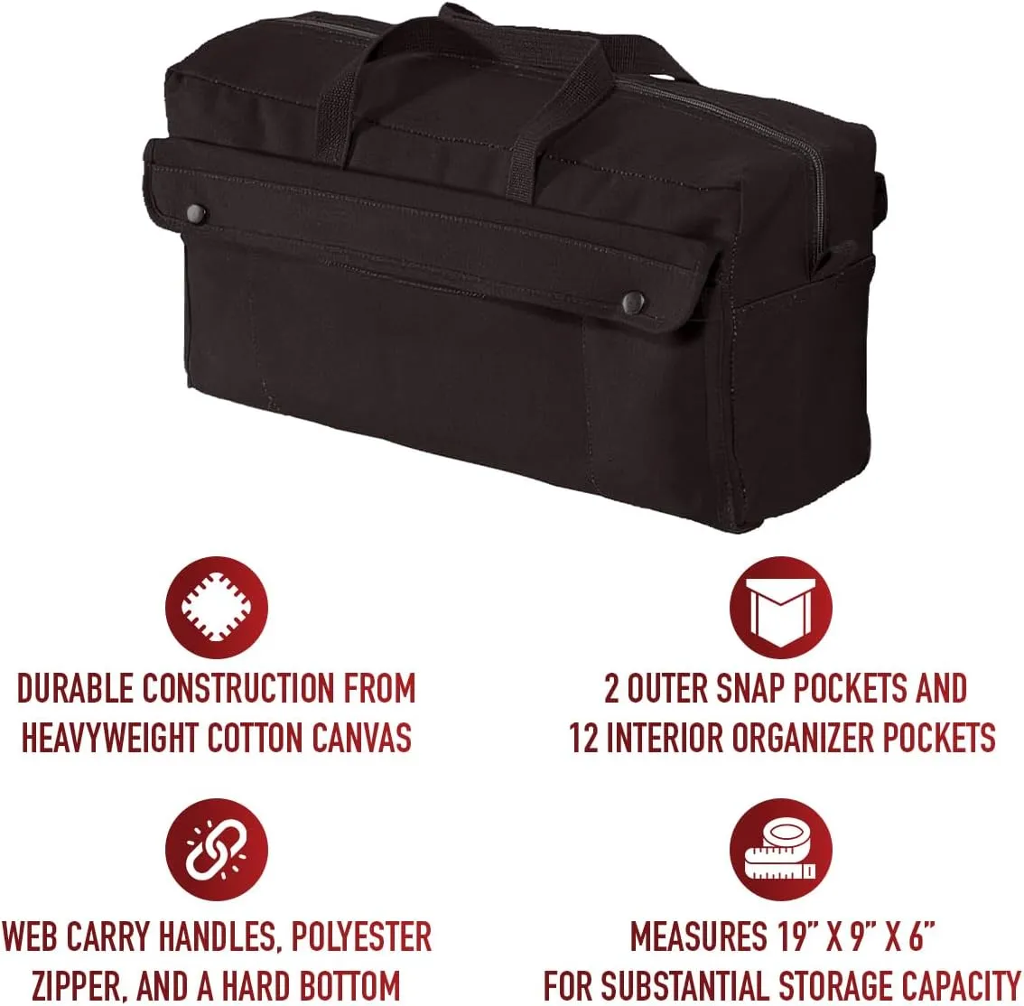 Rothco Canvas Jumbo Mechanic Tool Bag