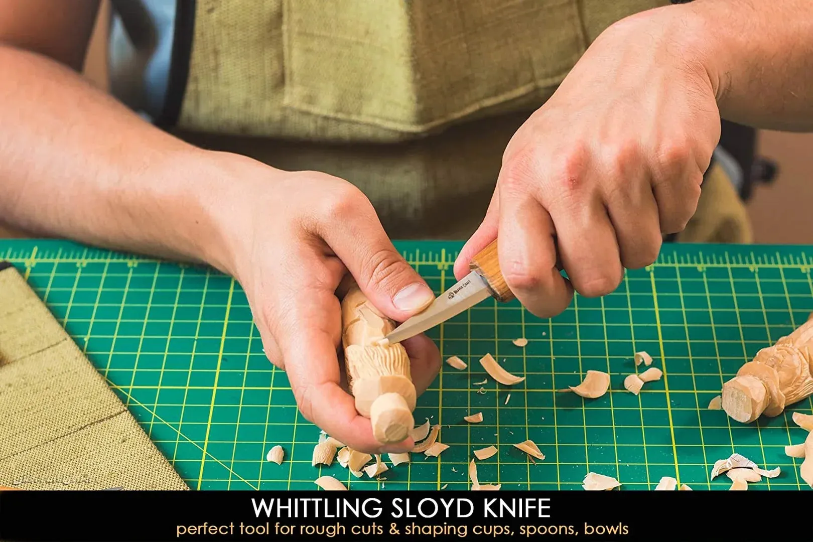 S17 - Extended Spoon and Whittle Knife Set