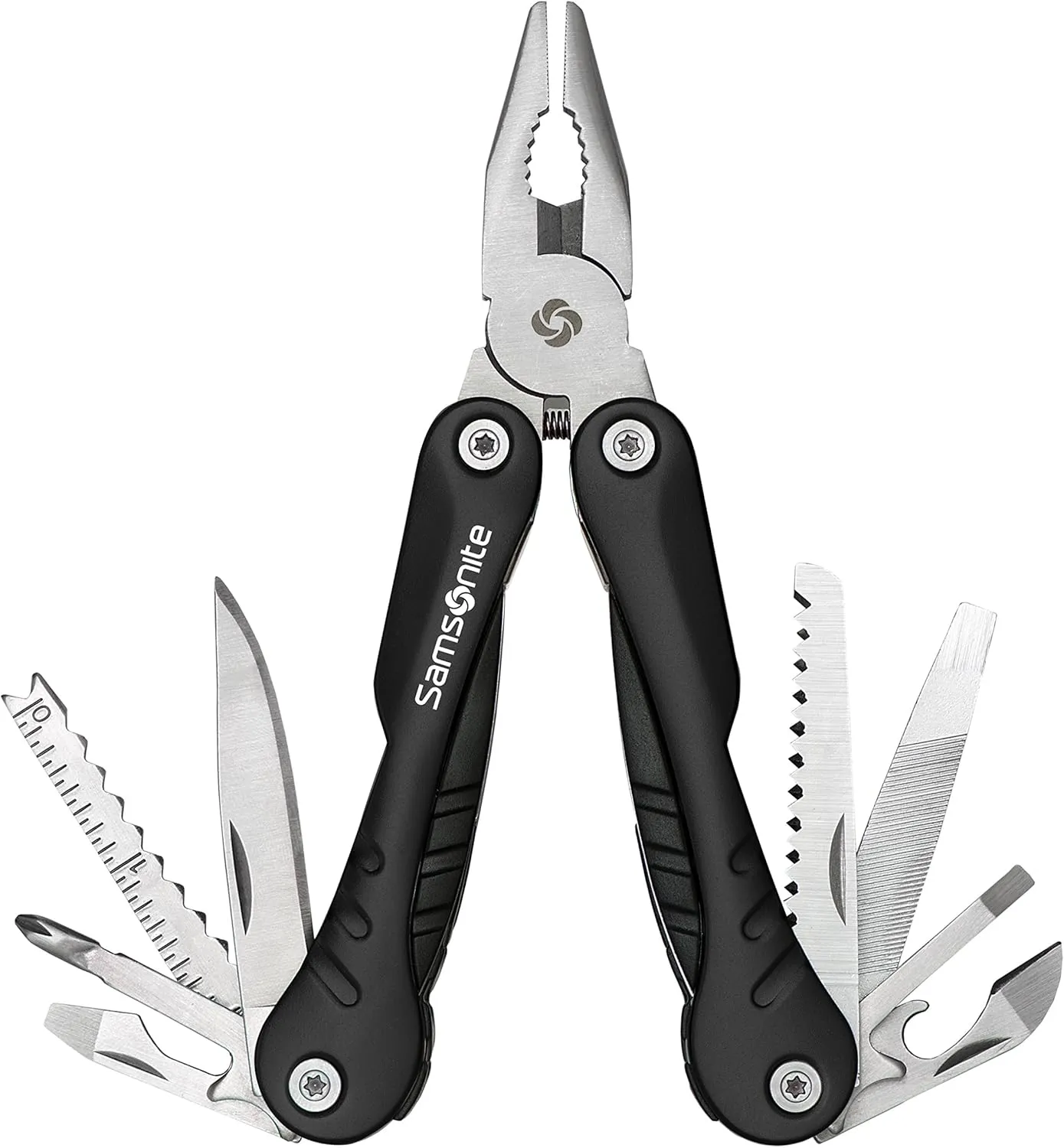 Samsonite 14 Function Multi Tool Pliers, Black
