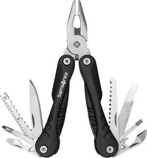 Samsonite 14 Function Multi Tool Pliers, Black