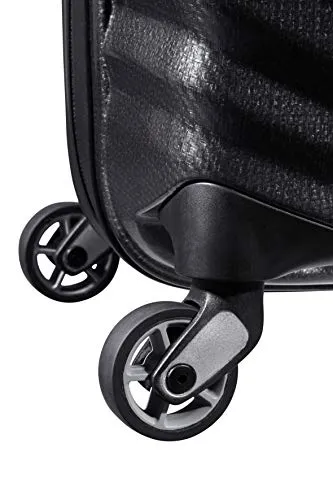 Samsonite Lite-Shock - Spinner S Hand Luggage, 55 cm, 36 Litre, Black (Black)