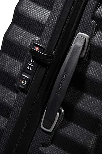 Samsonite Lite-Shock - Spinner S Hand Luggage, 55 cm, 36 Litre, Black (Black)
