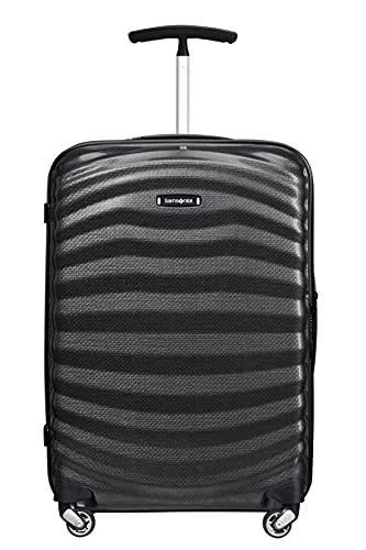 Samsonite Lite-Shock - Spinner S Hand Luggage, 55 cm, 36 Litre, Black (Black)