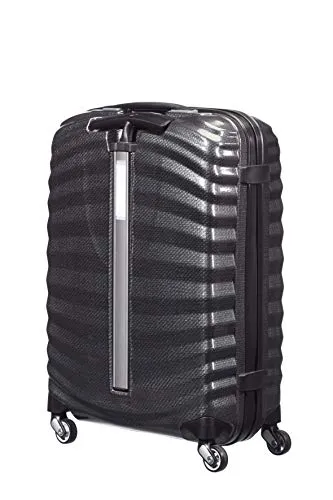 Samsonite Lite-Shock - Spinner S Hand Luggage, 55 cm, 36 Litre, Black (Black)