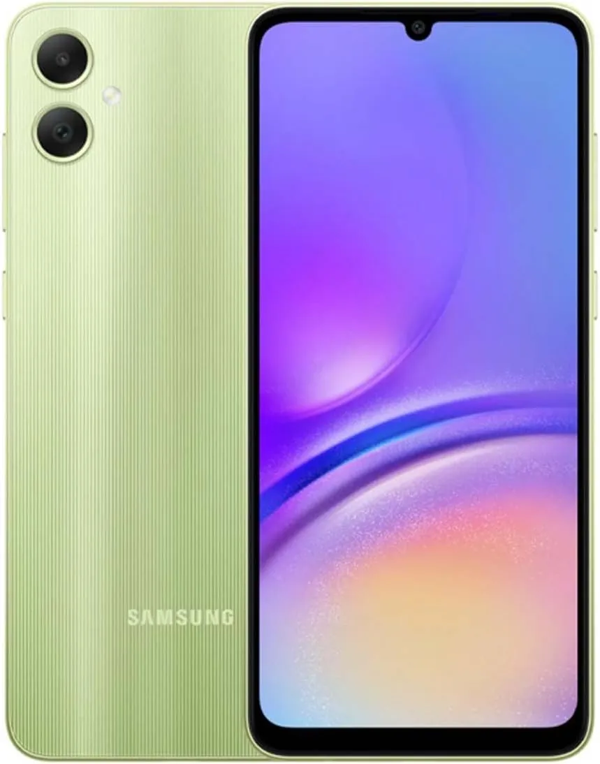SAMSUNG Galaxy A05 (128GB, 4GB) 6.7" Dual SIM GSM Unlocked Global 4G LTE A055M/DS (Light Green)