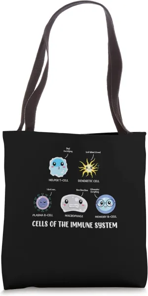 Science, Stem Immune System Cells Stem Students Apparel Tote Bag