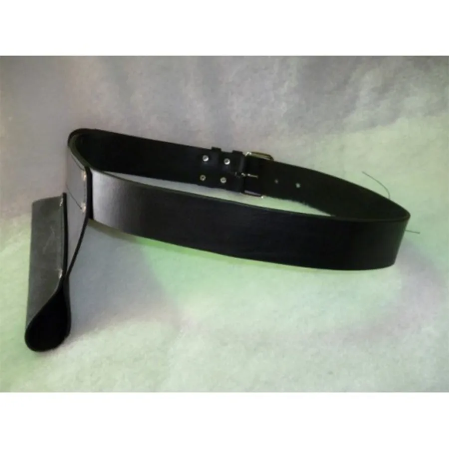 SDC Leather Belt And Pick Holder Belt All In One