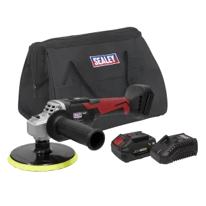 Sealey Premier SV20 Series 150mm Cordless Rotary Polisher 20V 4Ah