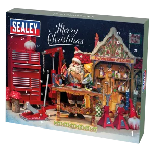 Sealey Ratchet, Screwdriver, Hex Key & Bit Set 35pc Advent Calendar