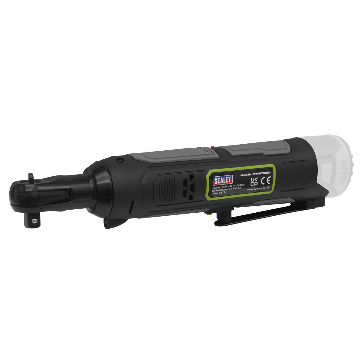 Sealey SV10.8 Series 3/8"Sq Drive Cordless Ratchet Wrench Kit 45Nm 10.8V 2Ah