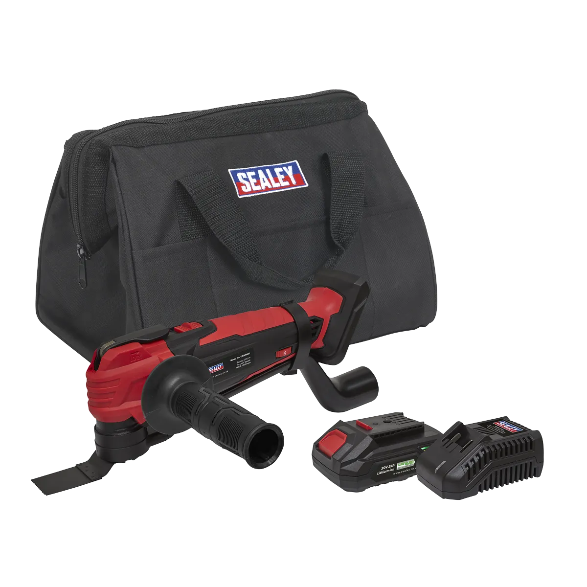 Sealey SV20 Series Cordless Oscillating Multi-Tool Kit 20V 2Ah
