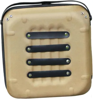 Seasoning Bottle Storage Bag Camping Tool Carrying Case Portable Camping Gear Container for Fishing Survival Trekking Travel, Khaki
