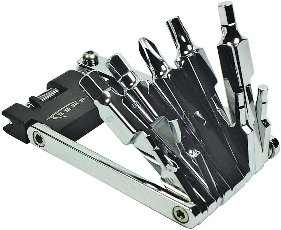 Serfas Slimline Mini Tool, Chrome
