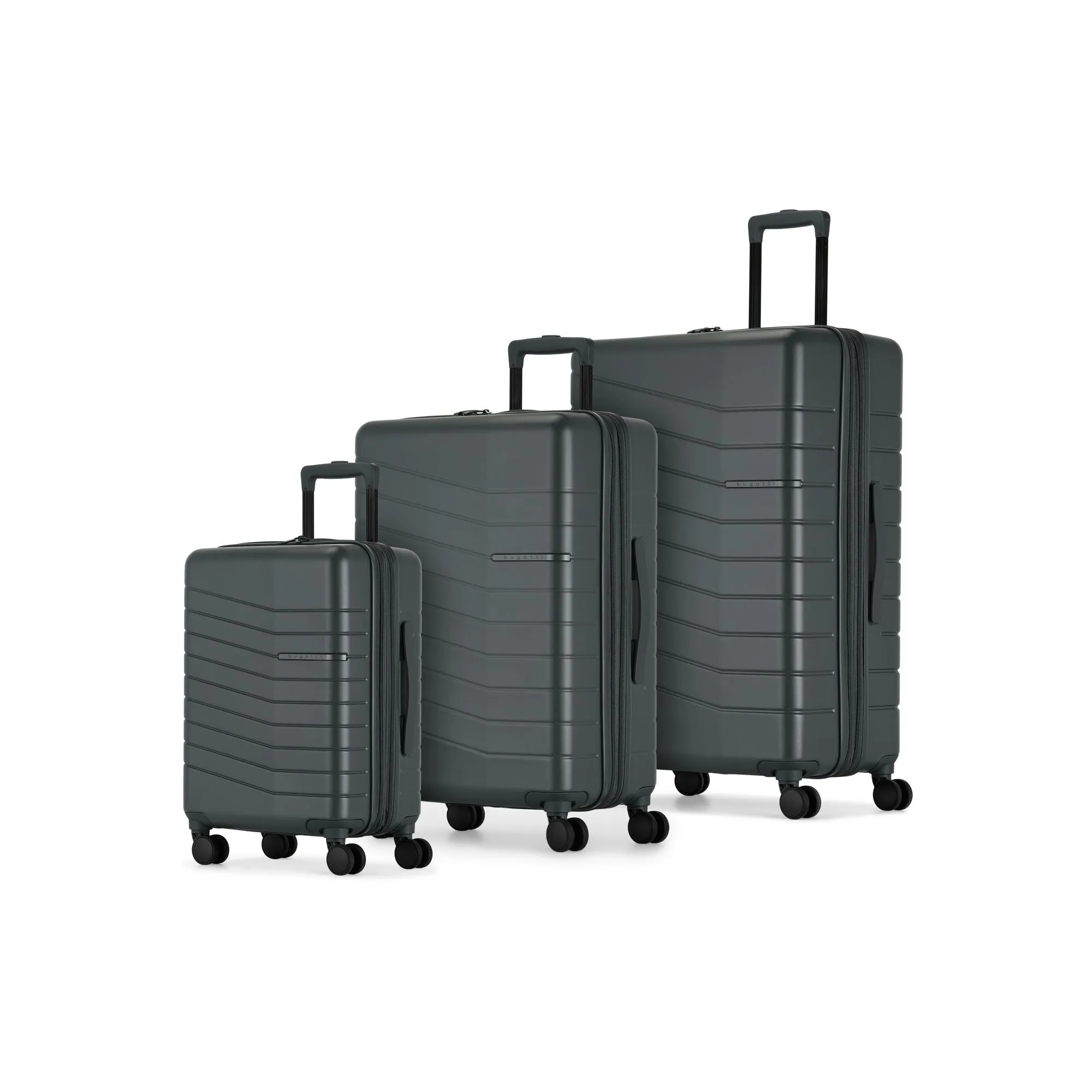 SET MUNICH Piece Full assortment Supportive team Luggage Bugatti 3