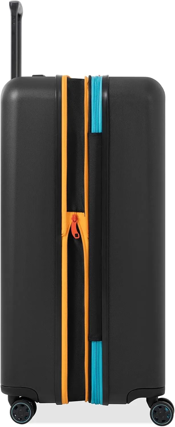 Sherpani Meridian Nesting Luggage Set, 2 Piece Rolling Luggage Set, Travel Durable Lightweight Luggage, Hardside Suitcase with Spinner Wheels, 22 Inch and 29 Inch (Chromatic)