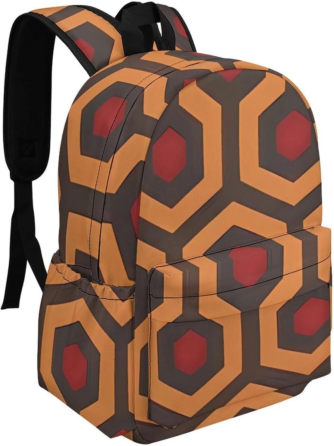 Shining Overlook Print Laptop Backpacks Casual Shoulder Bag Travel Daypack Fashion for Men Women
