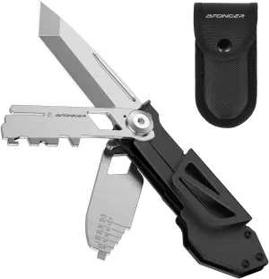 Shotgun AR-15 gun tool – Compact 5-in-1 Choke Wrench, Sight Adjuster, Carbon Cleaner & Field Cutter for Maintenance Use