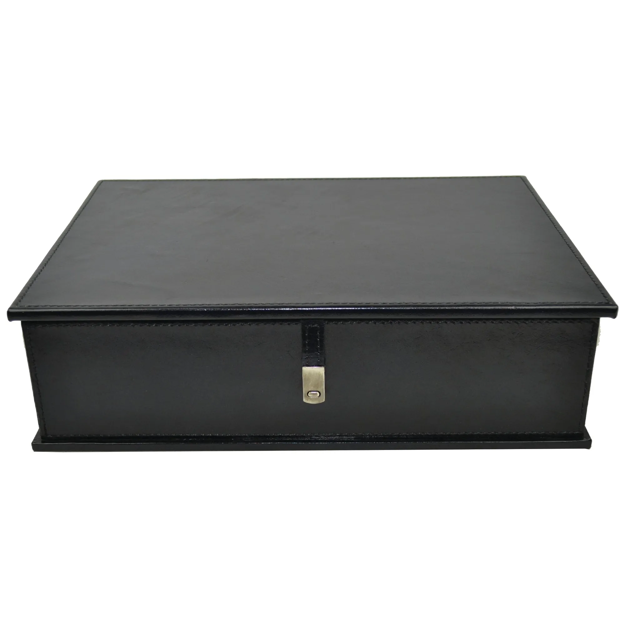 Sleek Rectangle Leather Trinket Box (Available in 5 Colors)
