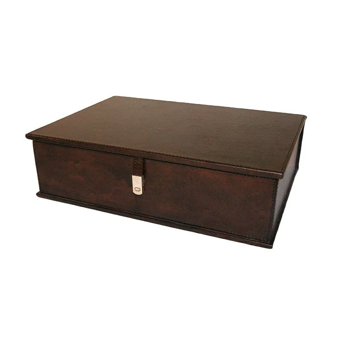 Sleek Rectangle Leather Trinket Box (Available in 5 Colors)