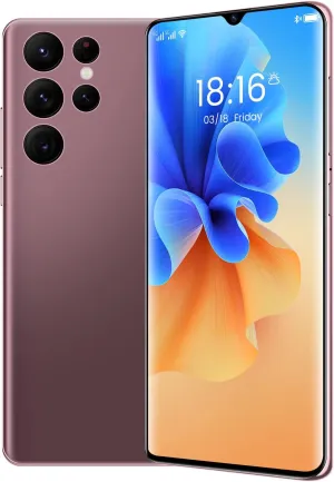 Smartphone Unlocked Cell Phones S22 Ultra 6.7in HD Screen The Black Phone 2GB/16GB Android 10 Straight Talk Phone 5000mAh 128GB Extension Dual Sim Boost Mobile Phones Telefonos (Gold)…