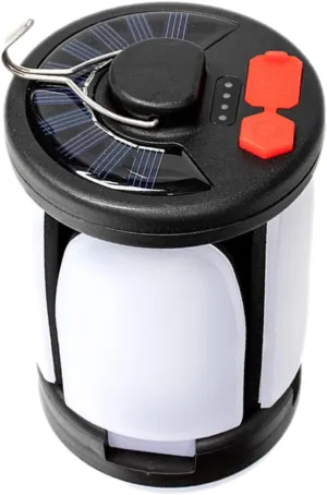 Solar Camping Lamp Picnic Lamp Portable Outdoor Solar Tent Light Multi-Purpose Hook