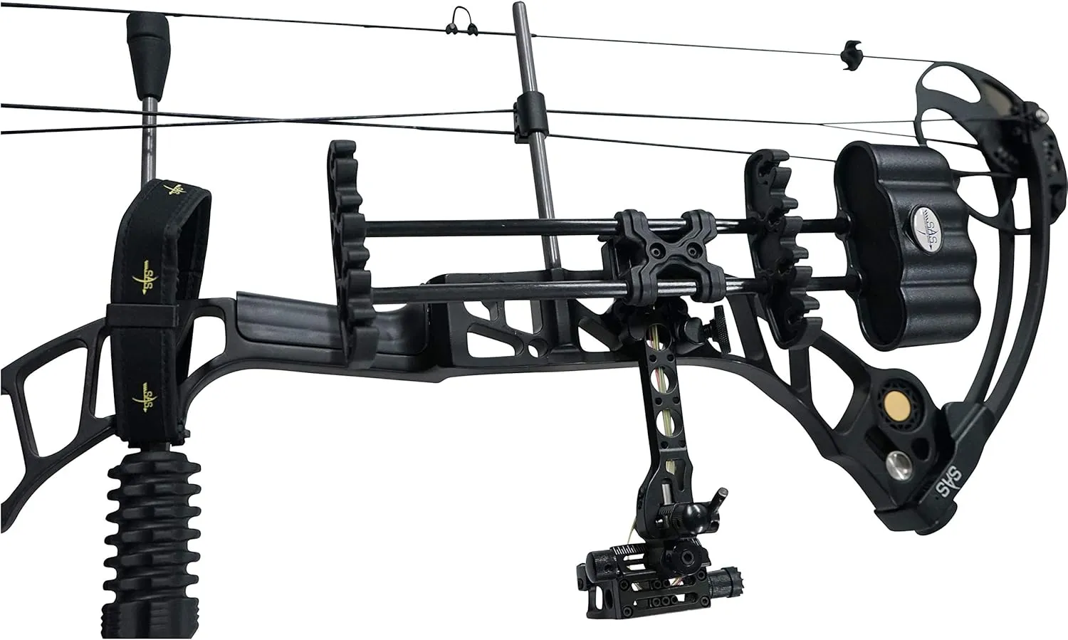 Southland Archery Supply SAS Compact Bow Aluminum Body 4-Arrow Quick Release Quiver