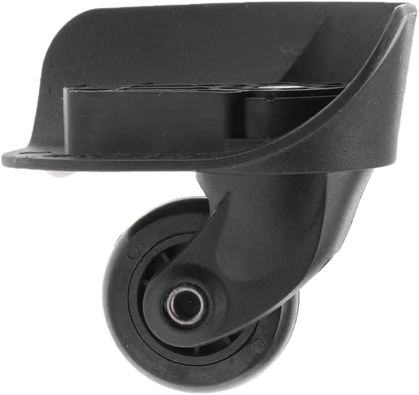 Spare Caster Wheels, Swivel Casters, Replacement Caster Wheels, 2 Pieces A20 Suitcase Luggage Silent Wheels Replacement Wheels for Trolley Black - Easy Installation Wheels