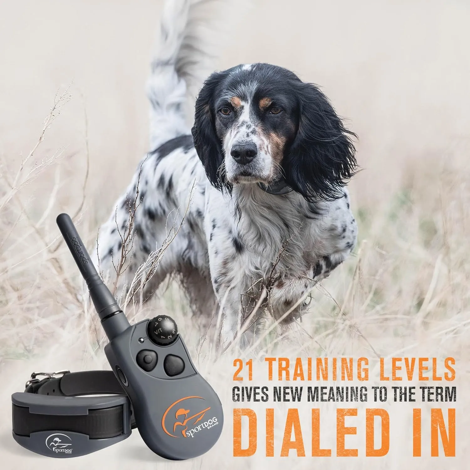 SportDOG Brand SportHunter 1225X Remote Trainer - Rechargeable Dog Training Collar - E-Collar for Dogs with Shock, Vibrate, and Tone - 3/4 Mile Range - SD-1225X