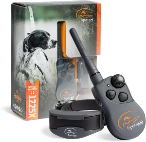 SportDOG Brand SportHunter 1225X Remote Trainer - Rechargeable Dog Training Collar - E-Collar for Dogs with Shock, Vibrate, and Tone - 3/4 Mile Range - SD-1225X