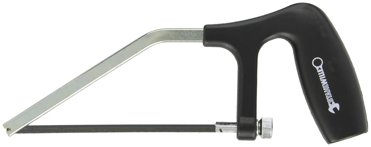 Stahlwille 72210002 12053 Hacksaw Frame, Compact Design, 252mm Length, 159g Weight, Made in Germany