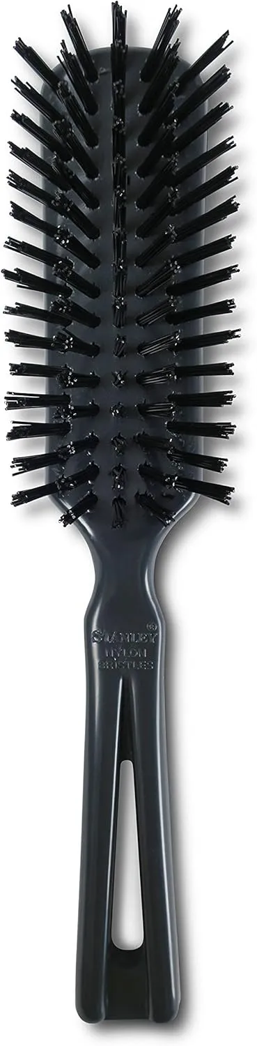Stanley Home Products Men's Commander Hairbrush - Salon Quality Wet or Dry Hairbrush with Nylon Bristles Detangles and Massages Scalp Helps Improve Overall Hair Condition Great for All Hair Types
