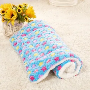 Star Pattern Warm Dog Soft Blanket