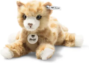 Steiff "Mimmi Cat 9"", Premium Stuffed Animal, Red Tabby