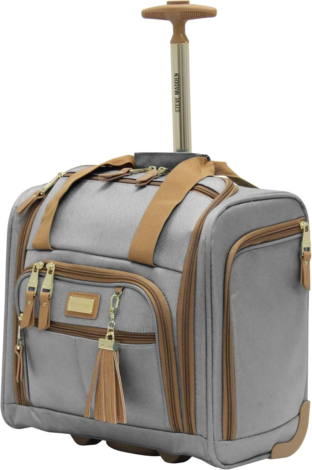 Steve Madden Unisex-Adult (Luggage only) Spinner, Harlo Gray, One Size