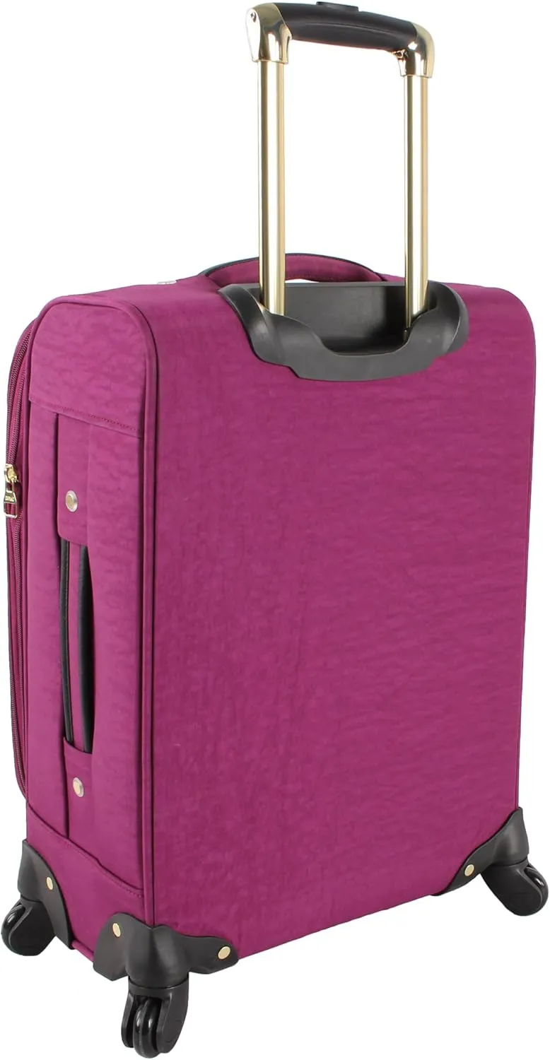 Steve Madden Unisex-Adult (Luggage only) Spinner, Peek-a-Boo Purple, One Size