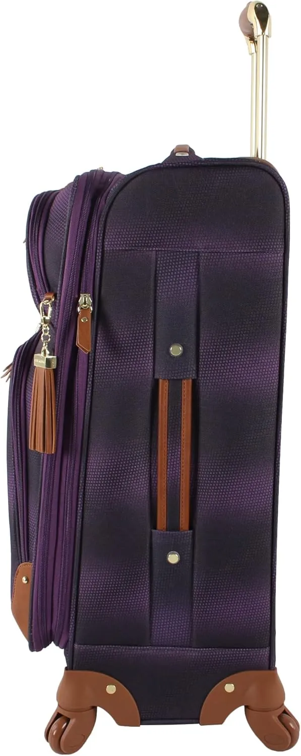 Steve Madden Unisex-Adult (Luggage only) Spinner, Shadow Purple, One Size