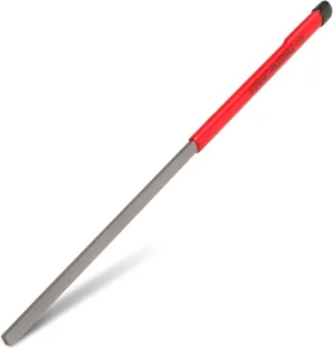 StewMac Fret End Dressing File - Professional Luthier Guitar Repair Tool - Fix Sharp Frets & Fret Sprout - For Rounding, Shaping, and Deburring - Works on All Frets! (1175)