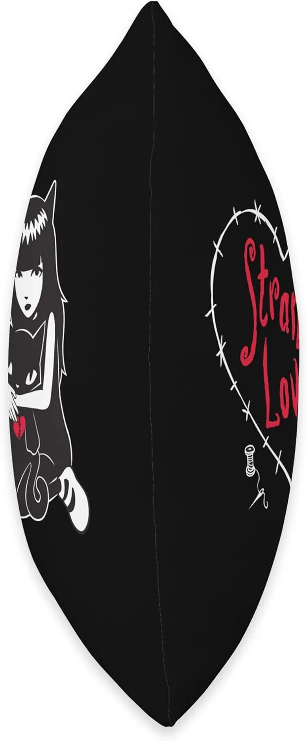Strange Love Throw Pillow