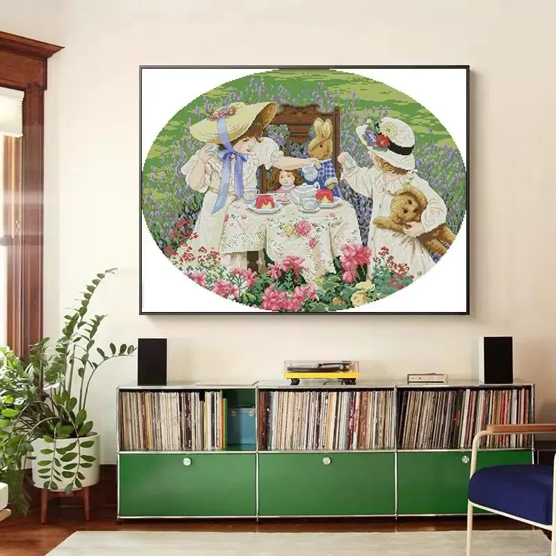 Suburban Afternoon Tea Beautiful Cross Stitch Kits
