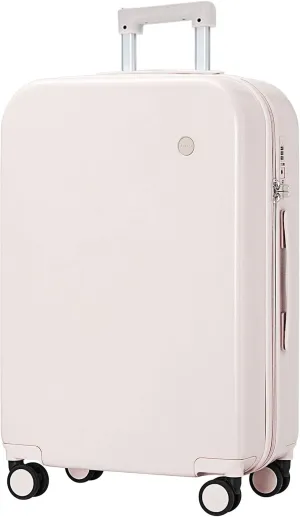 Suitcase Luggage with Spinner Wheels, Mixi Hardside Rolling Suitcase PC with Cover & TSA Lock Lightweight Travel Case