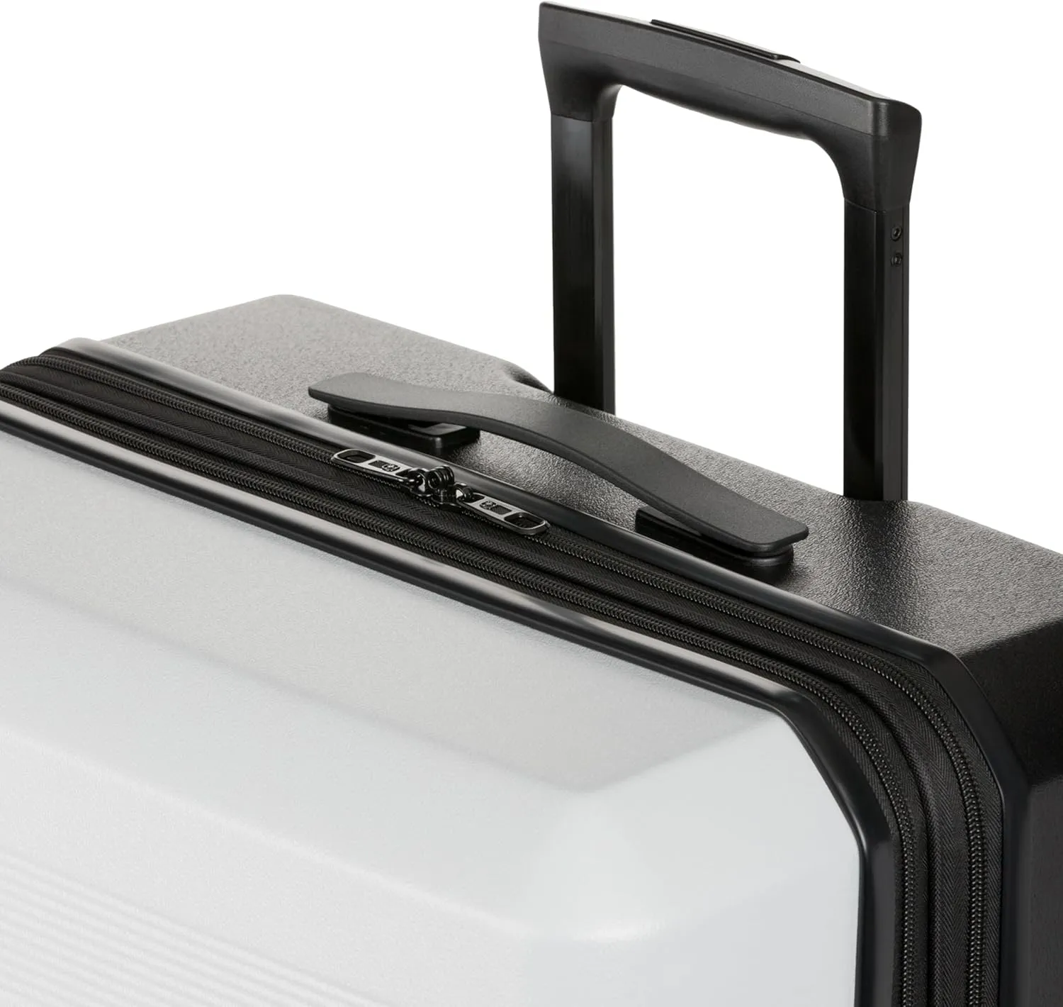 SwissGear Duet Hardside Expandable Luggage with Spinner Wheels, Grey/Black, 3-Piece Set (19/24/28)