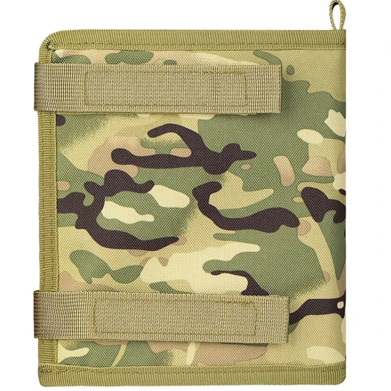 Tactical Notebook Map Case Holder Waterproof Molle Pouch With Removable Map Insert Multicam