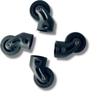 Take OFF Luggage Four (4) Pack Replacement Wheels suitcases