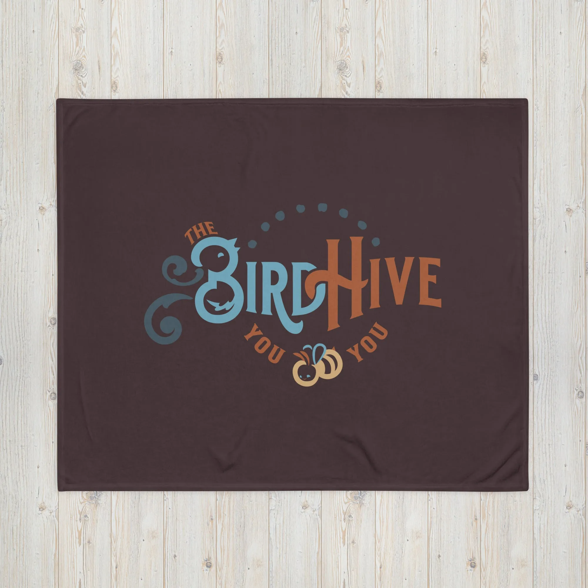 The BirdHive Throw Blanket
