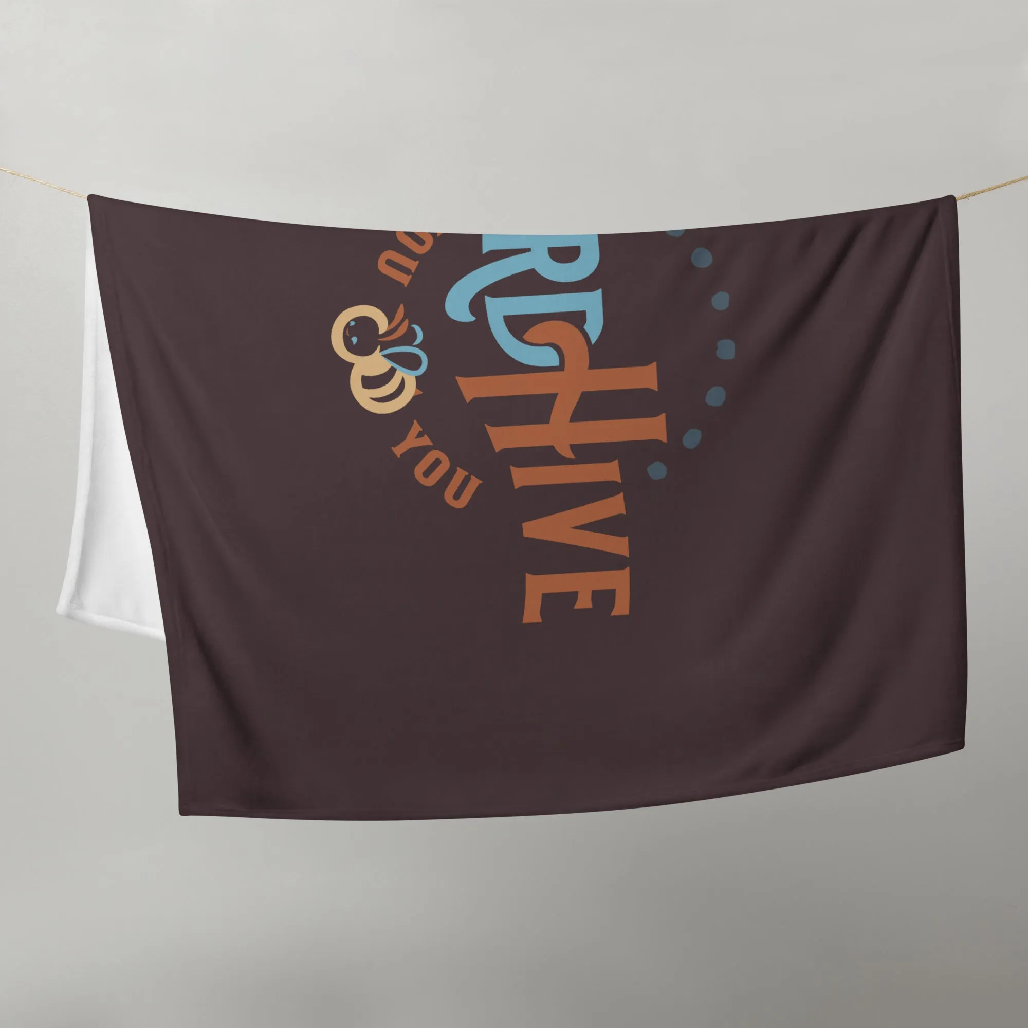The BirdHive Throw Blanket