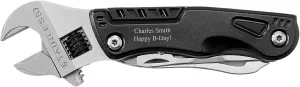 Things Remembered Personalized Black Wrench Multi Tool (Free Customization)