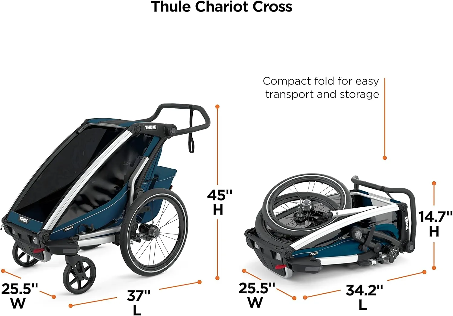 Thule Chariot Cross Multisport Trailer & Stroller