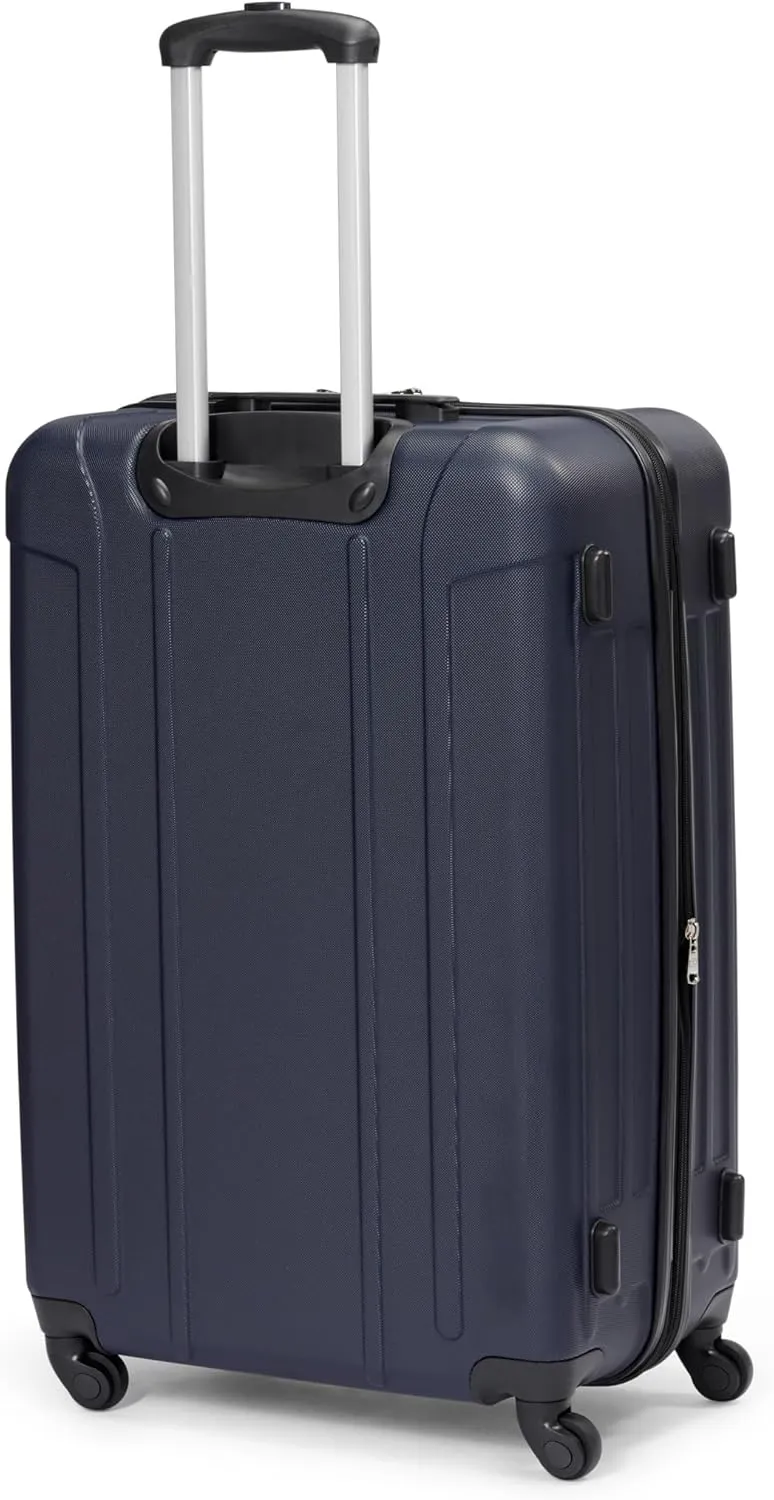Tommy Hilfiger Unisex Luggage Check In,Navy,large