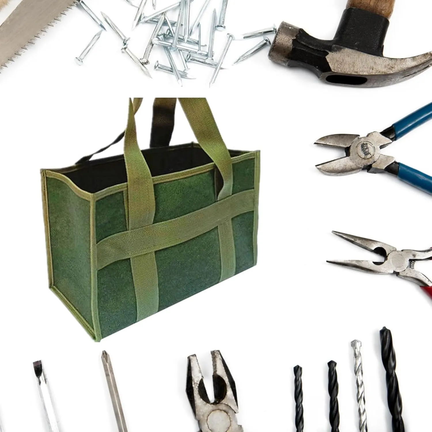 Tool Bag Organizers Handbag Large Capacity Storage Bags For Men Carry Bags For Wrenches Pliers Multifunction Tool Bag