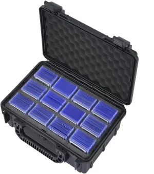 Toploader Storage Box, Holds 360  Top Loaders - Premium Top Loader Case for 3" x 4" 35pt Rigid Cards,Top Loaders & Magnetic Card Holders, Sports Card Storage Boxes for Trading Cards